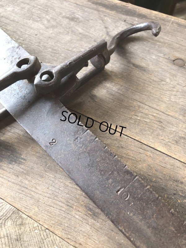 画像4: Vintage Cast Iron Hanging Balance Beam Scale (R070) 