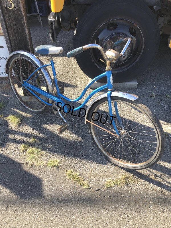 画像1:  【店舗引き取り限定】70s Vintage Schwinn HollyWood Ladies Beach Cruiser Bicycle 26” (R078)