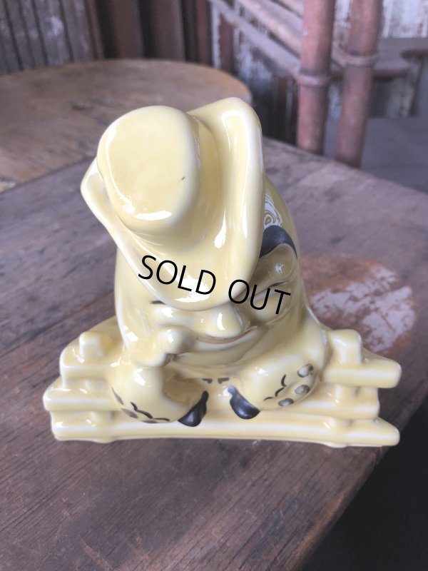 画像10: Vintage Ceramic Cowboy Humpty Dumpty String Holder Horton Ceramics (R080) 