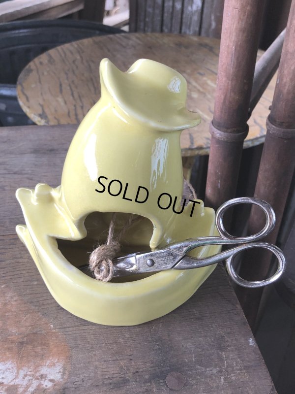 画像3: Vintage Ceramic Cowboy Humpty Dumpty String Holder Horton Ceramics (R080) 