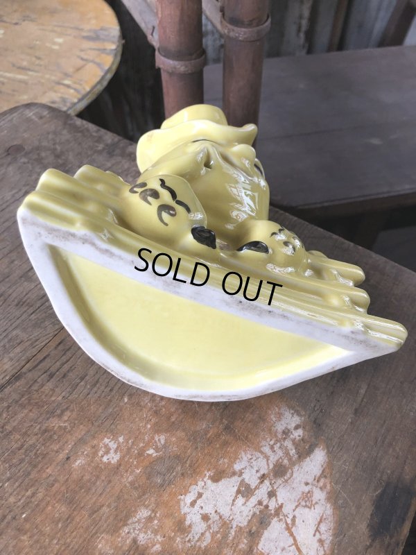 画像11: Vintage Ceramic Cowboy Humpty Dumpty String Holder Horton Ceramics (R080) 