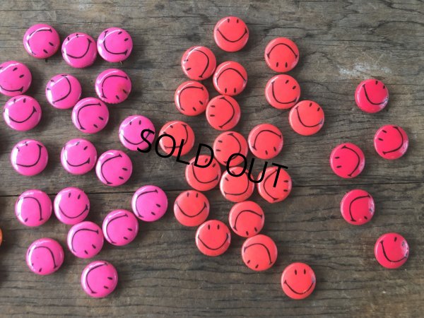 画像4: 60s Vintage Original Happy Smiley Smile Face Button Pins Pinback (R081) 