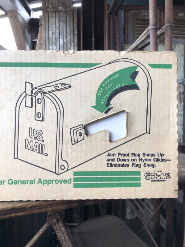 画像14: Vintage Mid Century RURAL U.S. MAILBOX New in Original Box (R089) 