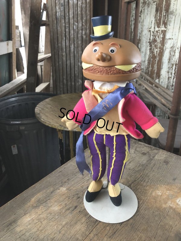 画像7: Vintage McDonald's Mayor McCheese Rubber Head Puppet Doll (R090) 