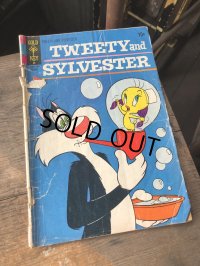 70s Vintage GOLD KEY Comic Tweety and Sylvester (R119) 