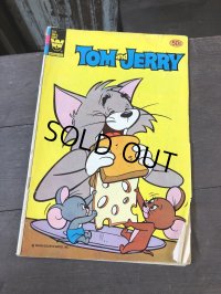 80s Vintage WHITMAN Comic TOM and JERRY (R091) 