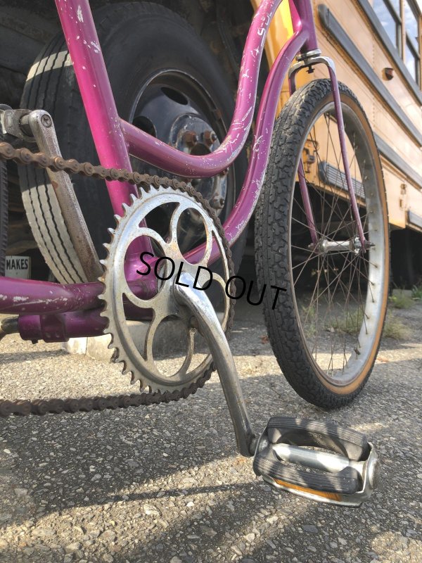 画像12:  【店舗引き取り限定】70s Vintage Schwinn HollyWood Magenta Purple Ladies Bicycle (R127)