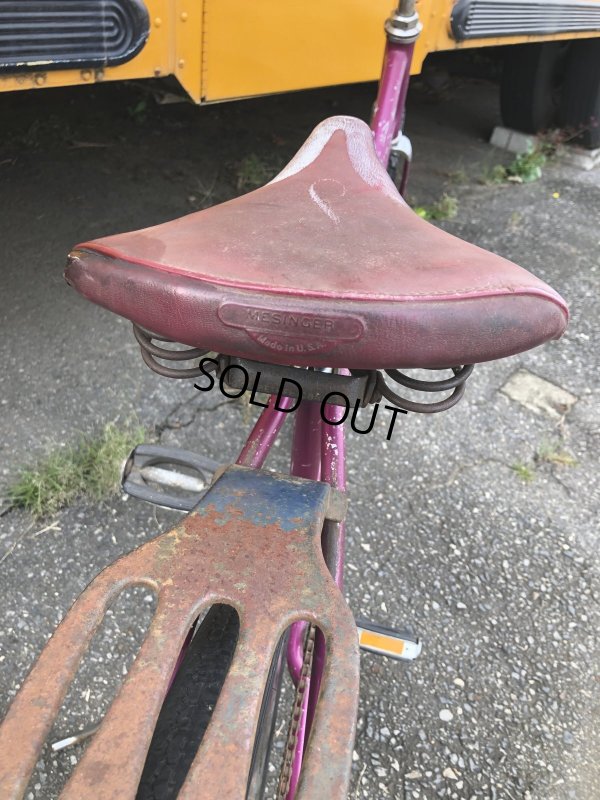 画像6:  【店舗引き取り限定】70s Vintage Schwinn HollyWood Magenta Purple Ladies Bicycle (R127)