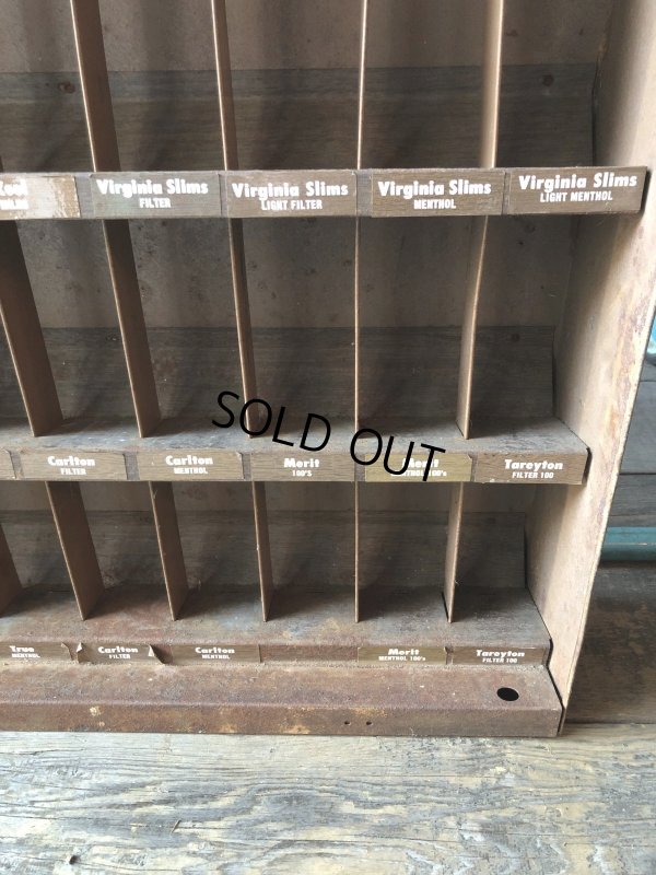 画像11: 70s Vintage Advertising Cigarette Store Display Metal Rack Winston Salem Camel (R128)