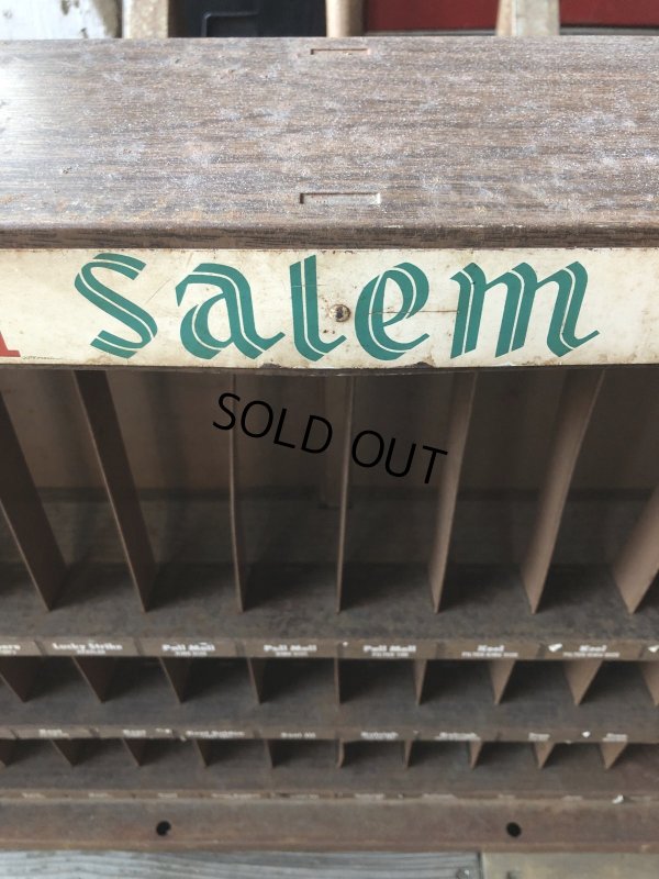 画像8: 70s Vintage Advertising Cigarette Store Display Metal Rack Winston Salem Camel (R128)