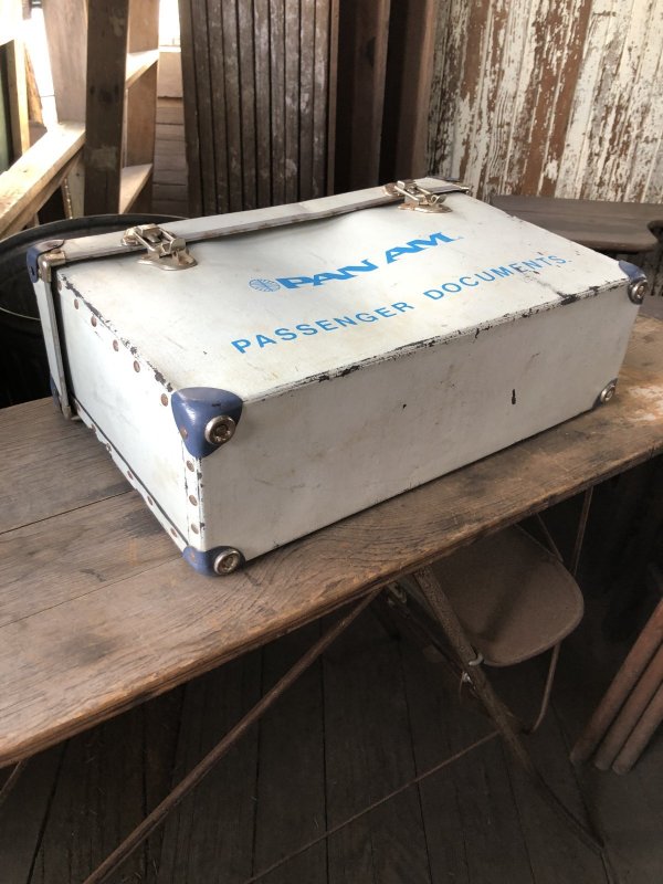 画像20: Vintage PAN AM Airlines Passenger Documents Case Box Rare! Hard to Find (R129) 