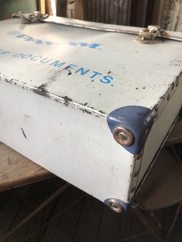 画像21: Vintage PAN AM Airlines Passenger Documents Case Box Rare! Hard to Find (R129) 