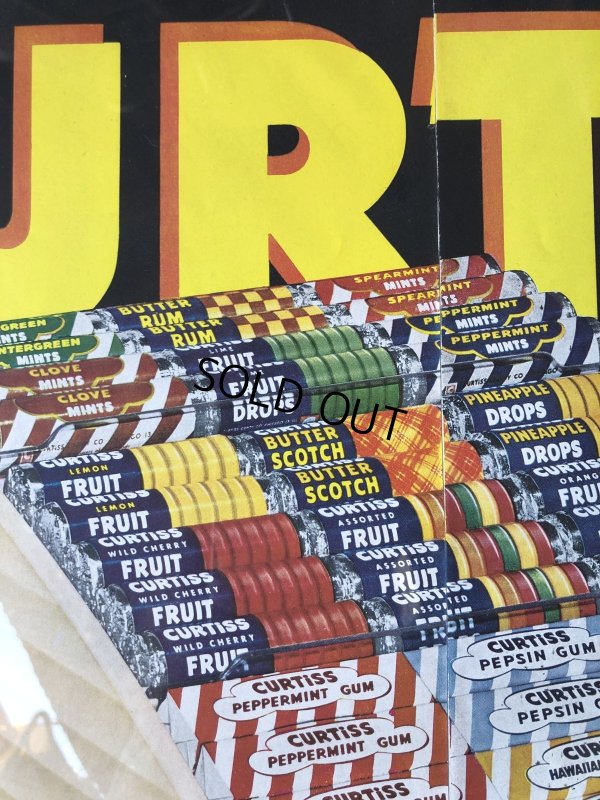 画像8: 40s Vintage CURTiSS CANDY Magazine Advertising Art Print w/Frame (R134) 