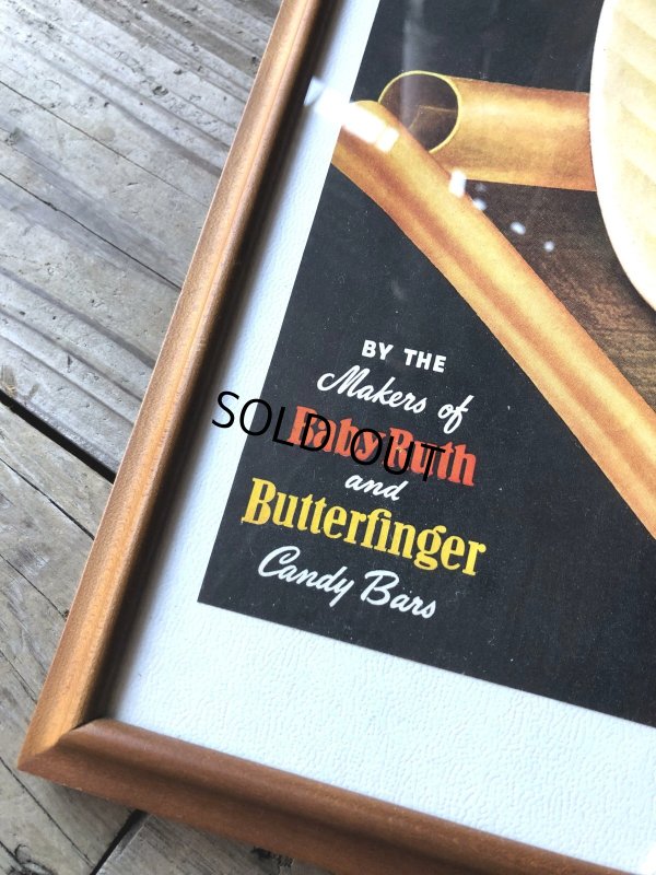 画像5: 40s Vintage CURTiSS CANDY Magazine Advertising Art Print w/Frame (R134) 