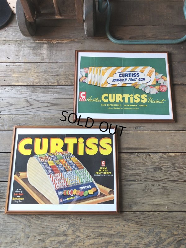 画像11: 40s Vintage CURTiSS CANDY Magazine Advertising Art Print w/Frame (R134) 