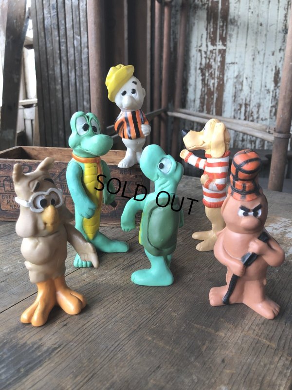 画像9: 60s Vintage Walt Kelly Pogo Possible Vinyl Figures Complete Set (R138) 