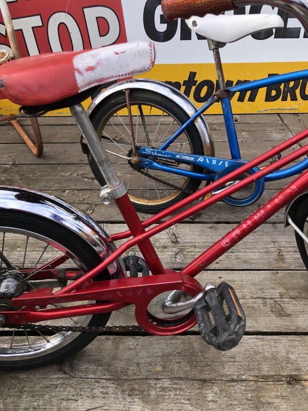画像18:  【店舗引き取り限定】Vintage Schwinn Stingray Pixie Boys Kids Bike Red 16" (R144)