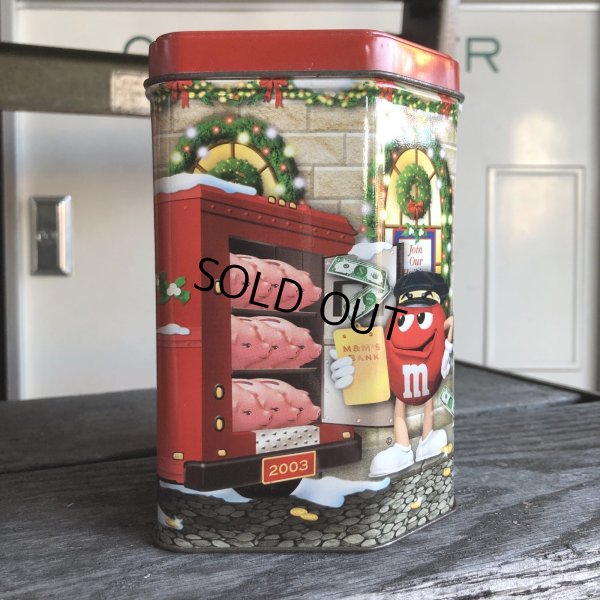 画像5: Vintage M&M's Tin Can Happy Holidays 2003 (R174) 