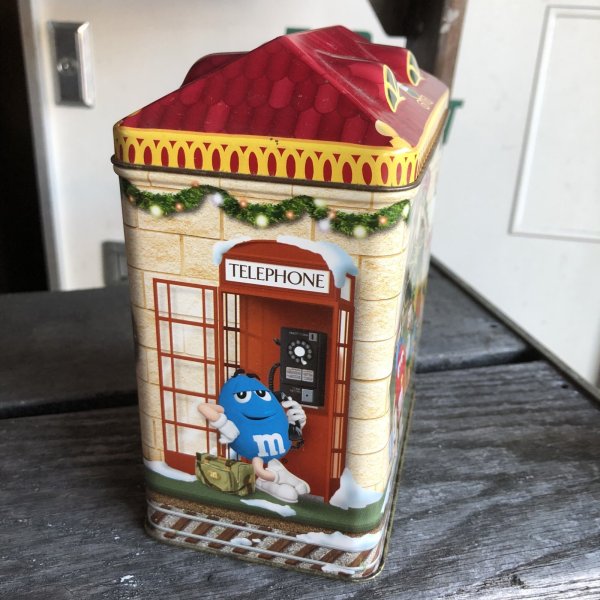 画像4: Vintage M&M's Tin Can Happy Holidays 2001 (R173)