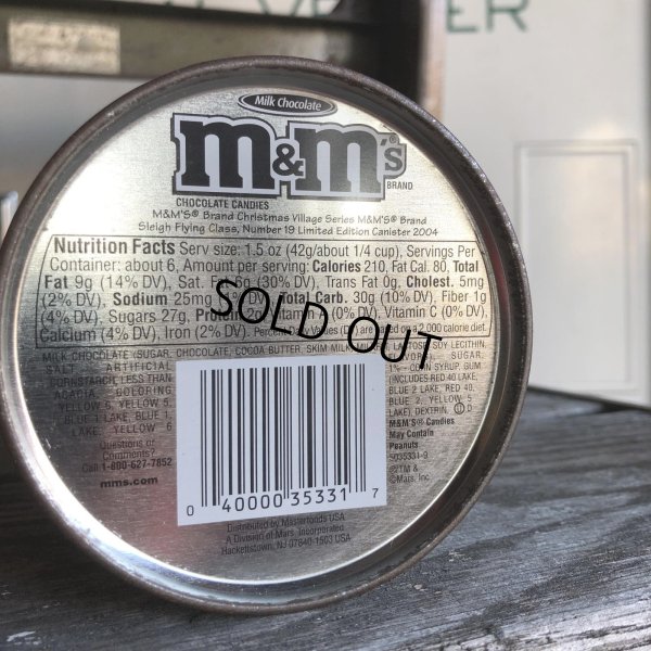 画像5: Vintage M&M's Tin Can Happy Holidays 2004 (R172) 