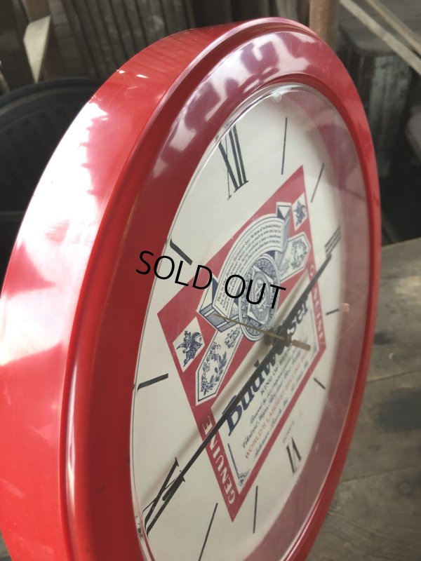 画像7: Vintage Budweiser Quartz Clock (B183) 