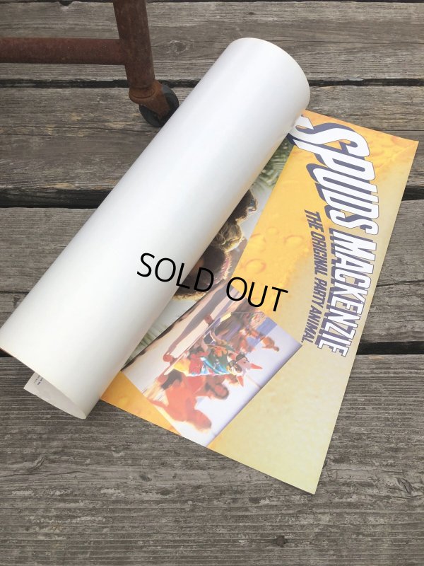 画像9: 80s Vintage Budweiser Bud Light Spuds MacKenzie Store Display Poster Sign (B182)