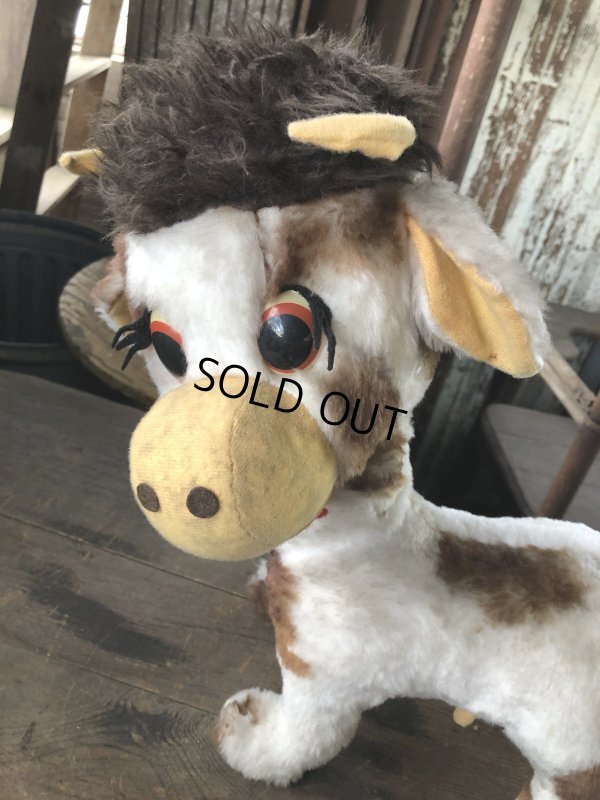 画像8: Vintage Cow Plush Doll (R189) 