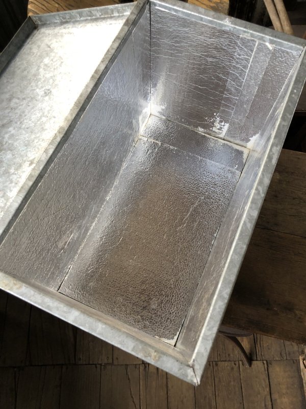 画像9: Vintage Galvanized Metal Dairy Milk Box Smith Brothers L (R187) 