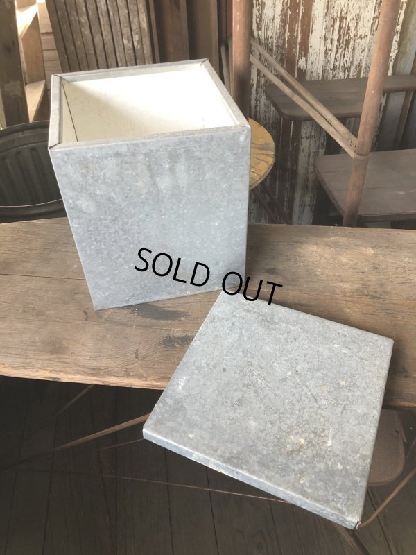 画像6: Vintage Galvanized Metal Dairy Milk Box Smith Brothers (R186)