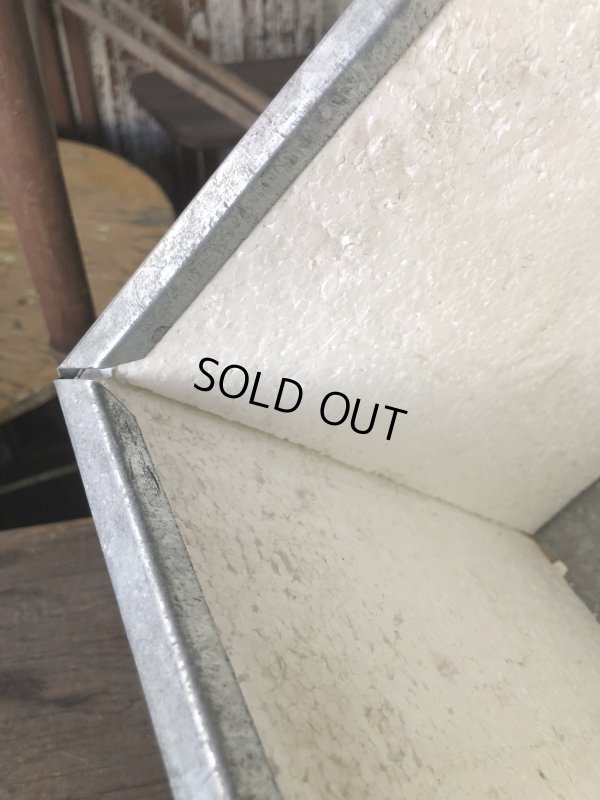 画像10: Vintage Galvanized Metal Dairy Milk Box Smith Brothers (R186)