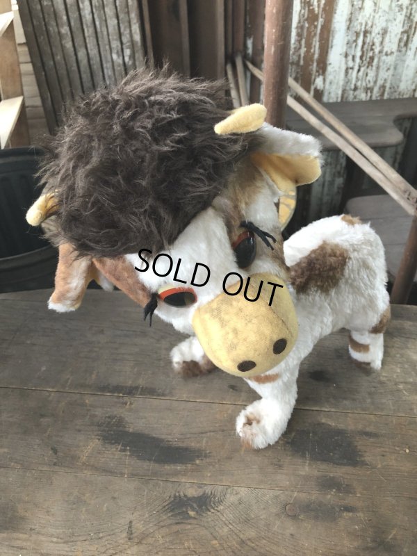 画像10: Vintage Cow Plush Doll (R189) 