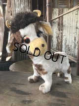 Vintage Cow Plush Doll (R189) 