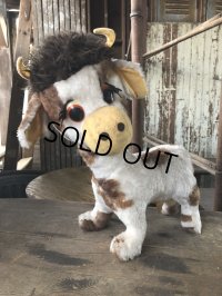 Vintage Cow Plush Doll (R189) 