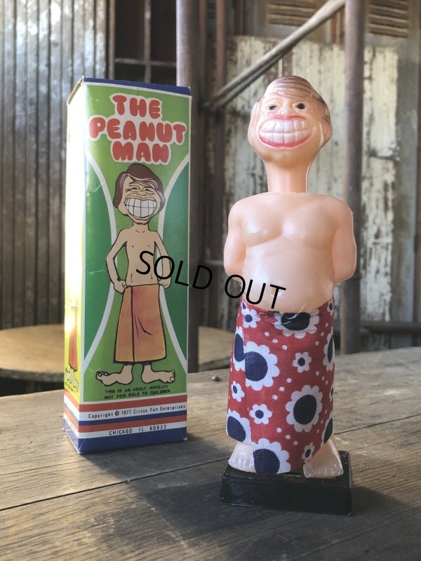 画像1: 70s Vintage Jimmy Carter "ANYONE FOR PEANUTS" Novelty Statue NOS (R194) 