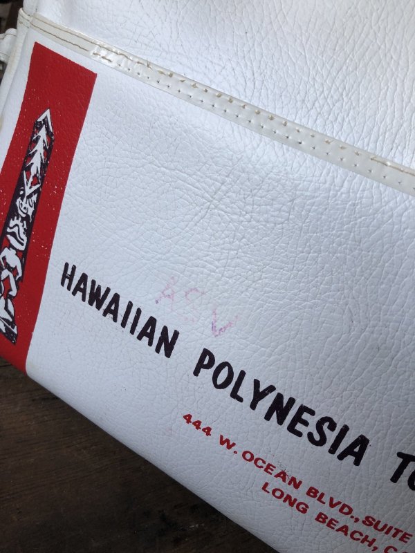 画像3: Vintage HAWAIIAN POLYNESIA TOURS Travel Bag (R207)