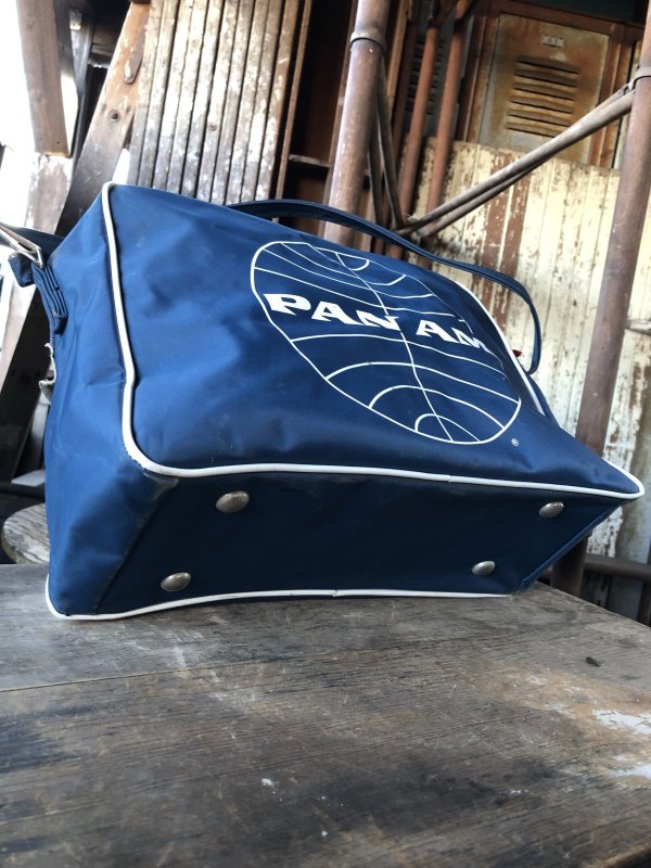 画像9: 70s Vintage PAN AM Airline Bag (R204) 