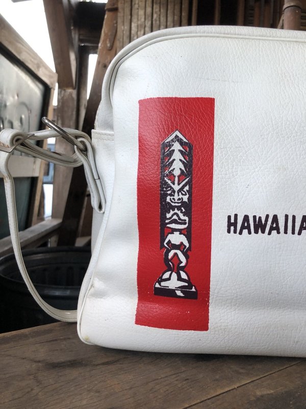 画像9: Vintage HAWAIIAN POLYNESIA TOURS Travel Bag (R207)