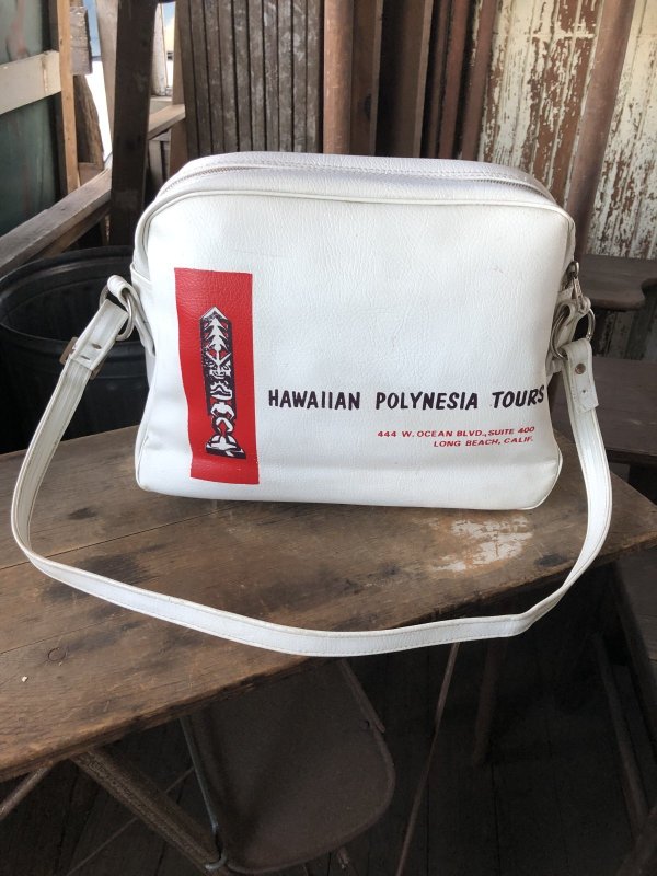 画像6: Vintage HAWAIIAN POLYNESIA TOURS Travel Bag (R207)