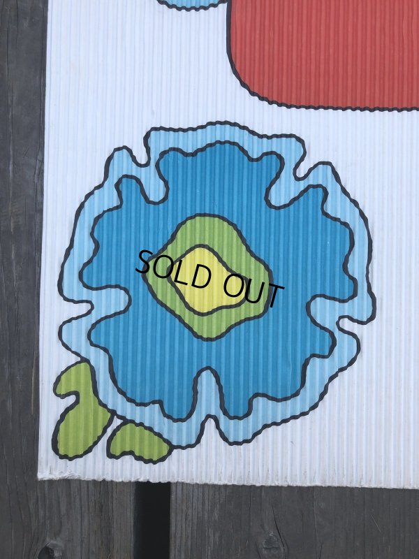 画像7: Vintage 7UP x Peter Max Cardboard Store Sign (R208)