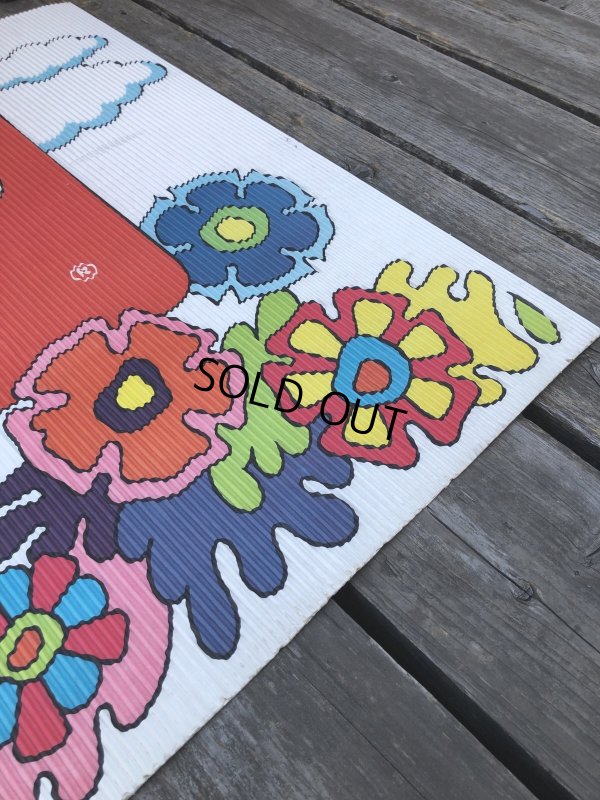 画像6: Vintage 7UP x Peter Max Cardboard Store Sign (R208)