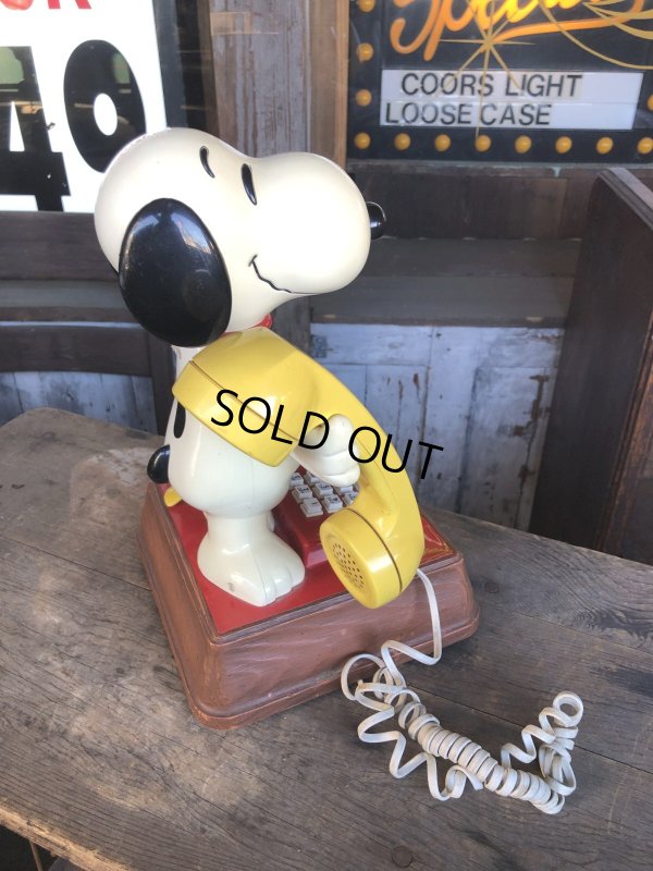 画像5: 70s Vintage Phone Snoopy And Woodstock (C075)