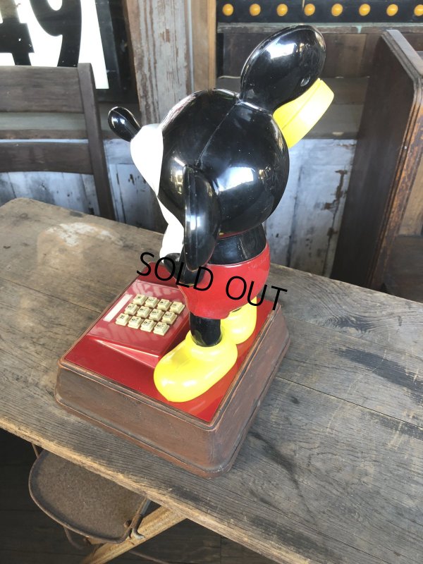 画像4: 70s Vintage Phone Mickey Mouse (R218)