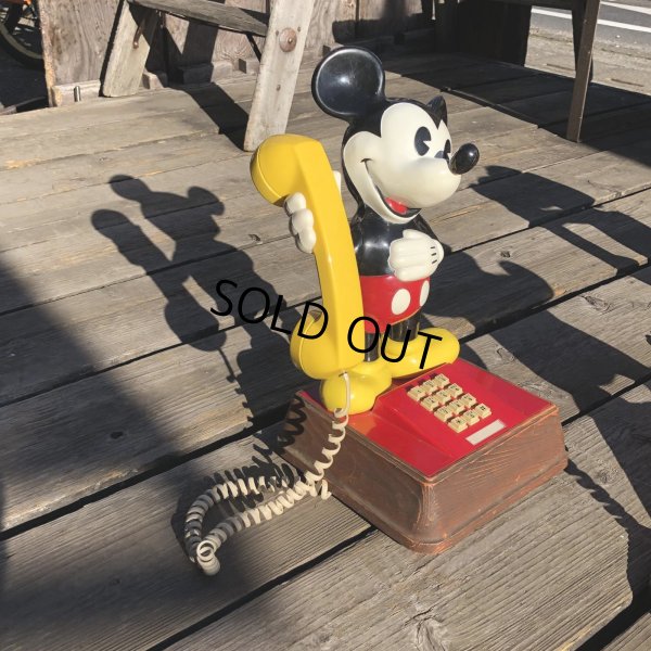 画像18: 70s Vintage Phone Mickey Mouse (R218)