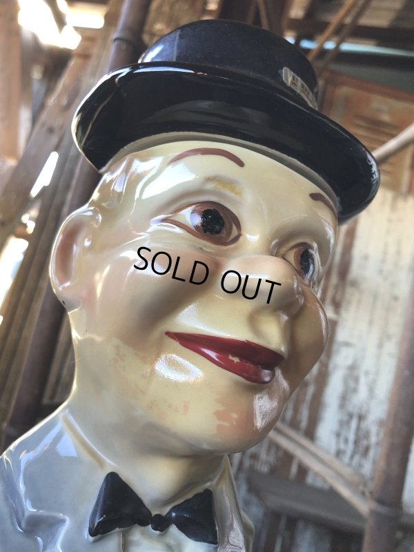 画像9: 70s Vintage Charlie McCarthy Jim Beam Decanter (R223)
