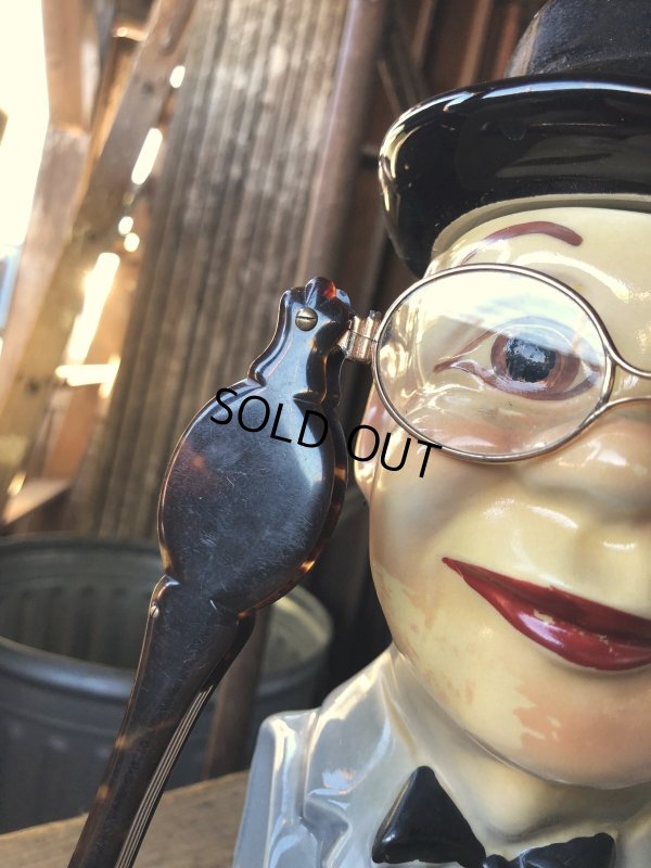 画像13: 70s Vintage Charlie McCarthy Jim Beam Decanter (R223)