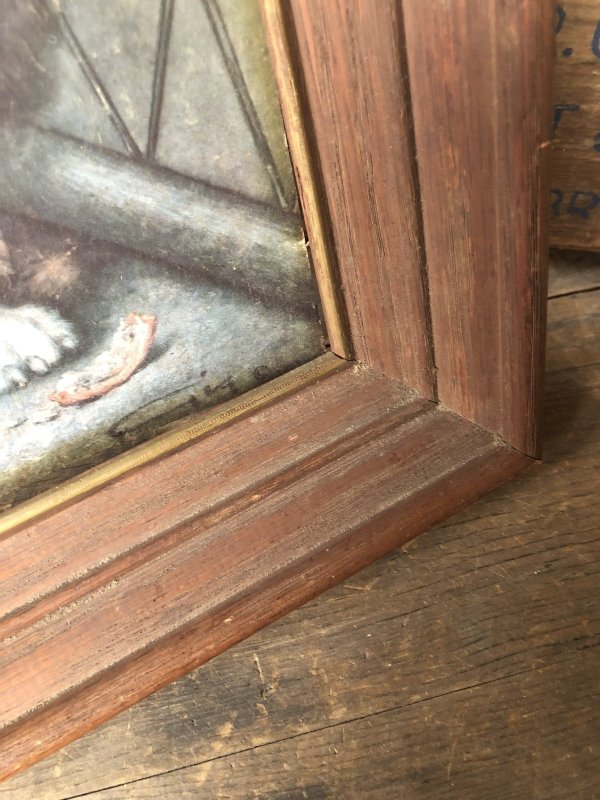 画像3: 60s GIG Vintage Big Eye Pity Puppy Art (R228)