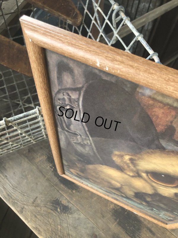 画像3: 60s GIG Vintage Big Eye Pity Puppy Art (R230)