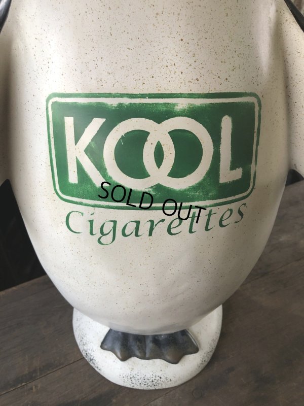 画像18: Vintage Advertising KOOL Tobacco Cigarettes Store Display Willie the Penguin Statue (R232)