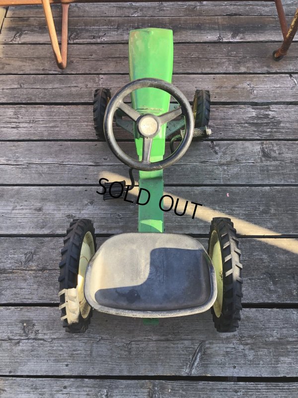 画像7: Vintage Ertl JOHN DEERE TRACTOR Pedal Car Kids Ride On 8310 (R234)