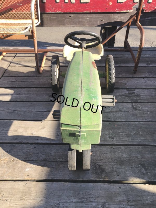 画像19: Vintage Ertl JOHN DEERE TRACTOR Pedal Car Kids Ride On (R236)